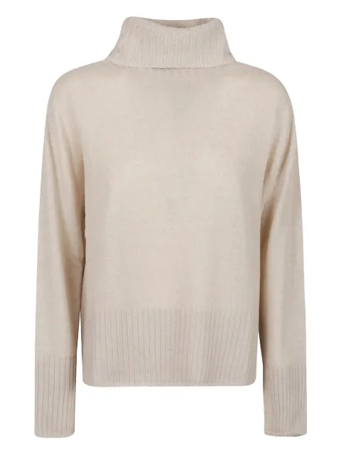 Aragona Maglione a coste a collo alto