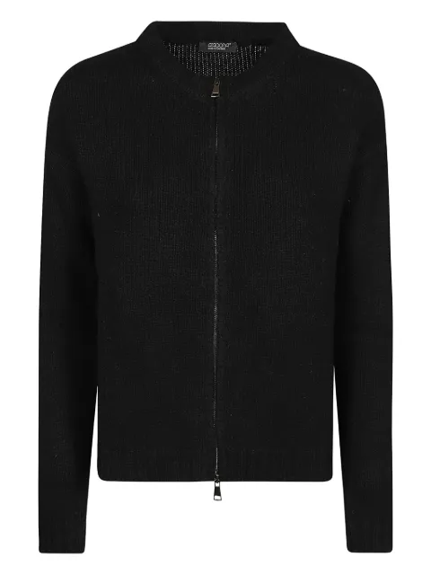 Aragona Cardigan in cashmere con zip