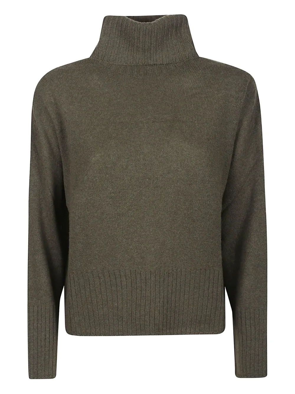 Aragona Turtleneck Cashmere Sweater In Green