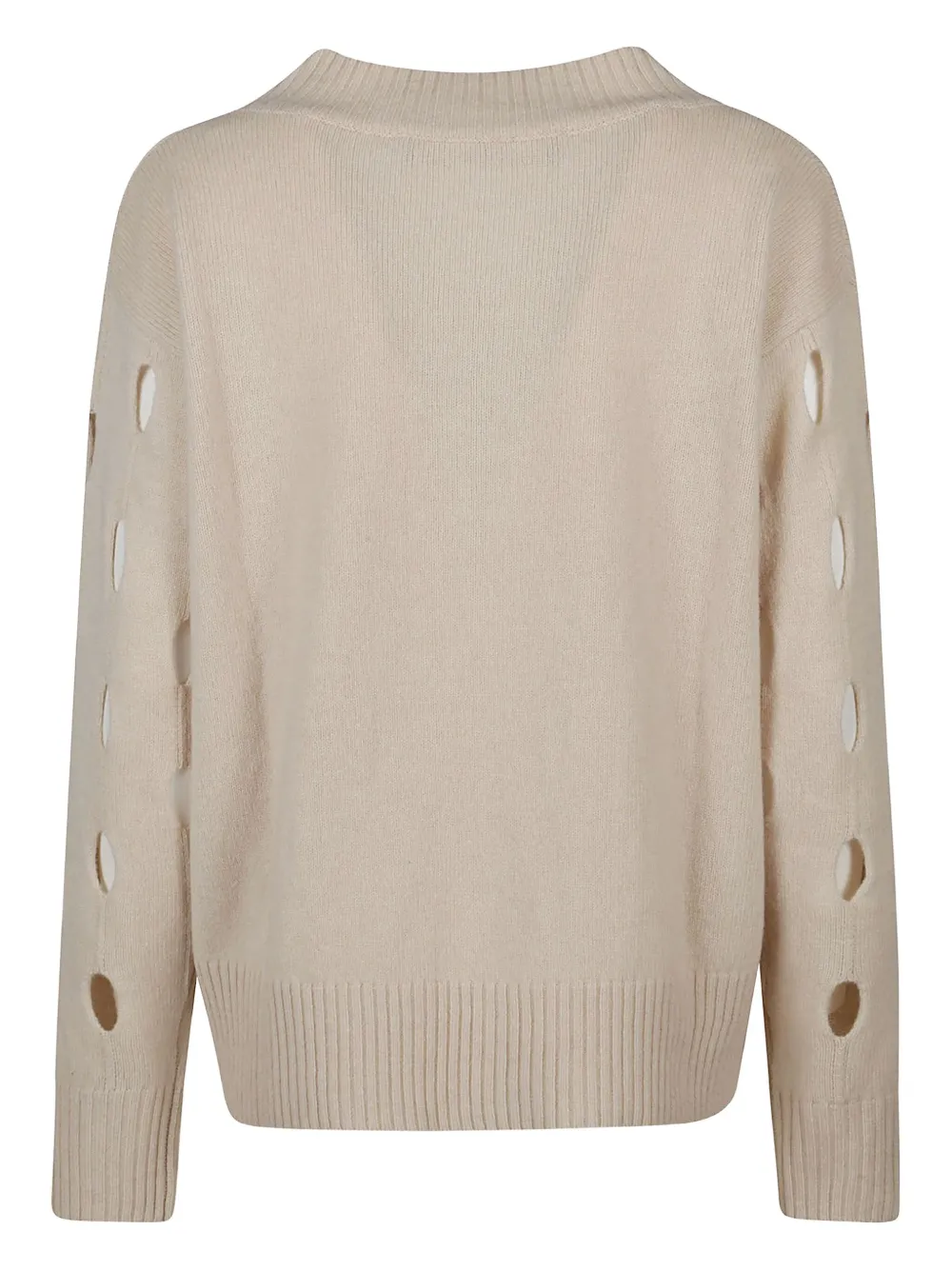Federica Tosi V-neck cut-out wool sweater | Knitted Sweaters | Image 2