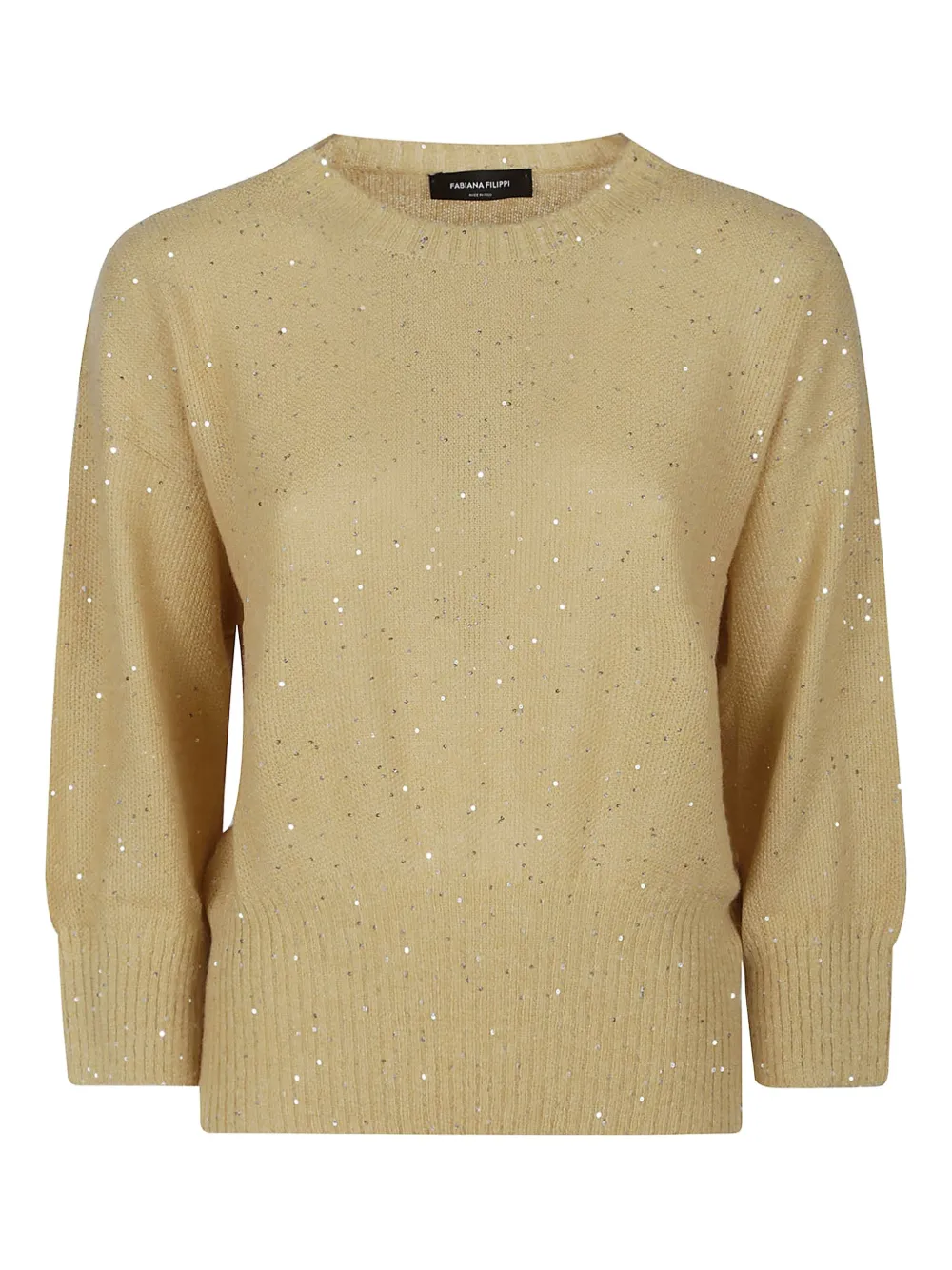 Fabiana Filippi sequin-embellished knitwear | Neutrals | Image 1
