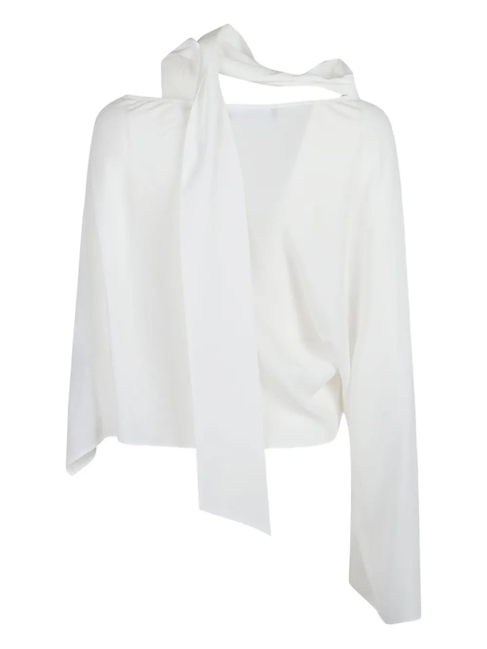 Federica Tosi Asymmetrische blouse - Wit