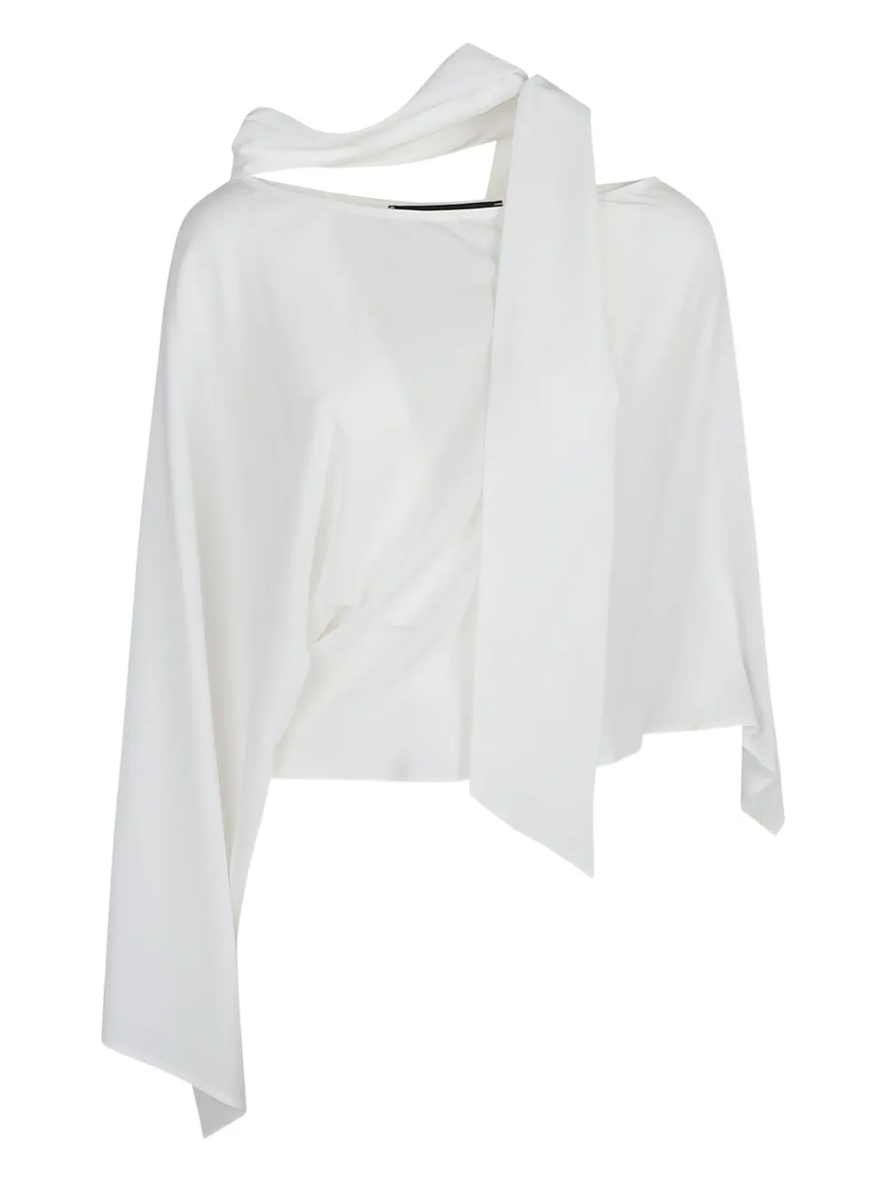 Federica Tosi draped asymmetric blouse | White | Image 1