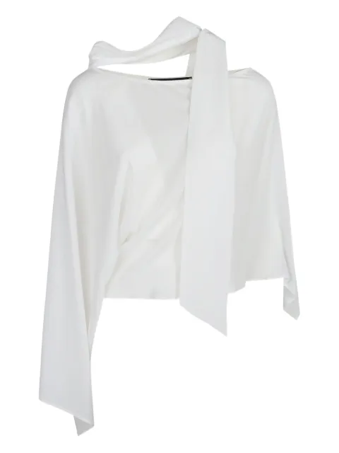 Federica Tosi draped asymmetric blouse 