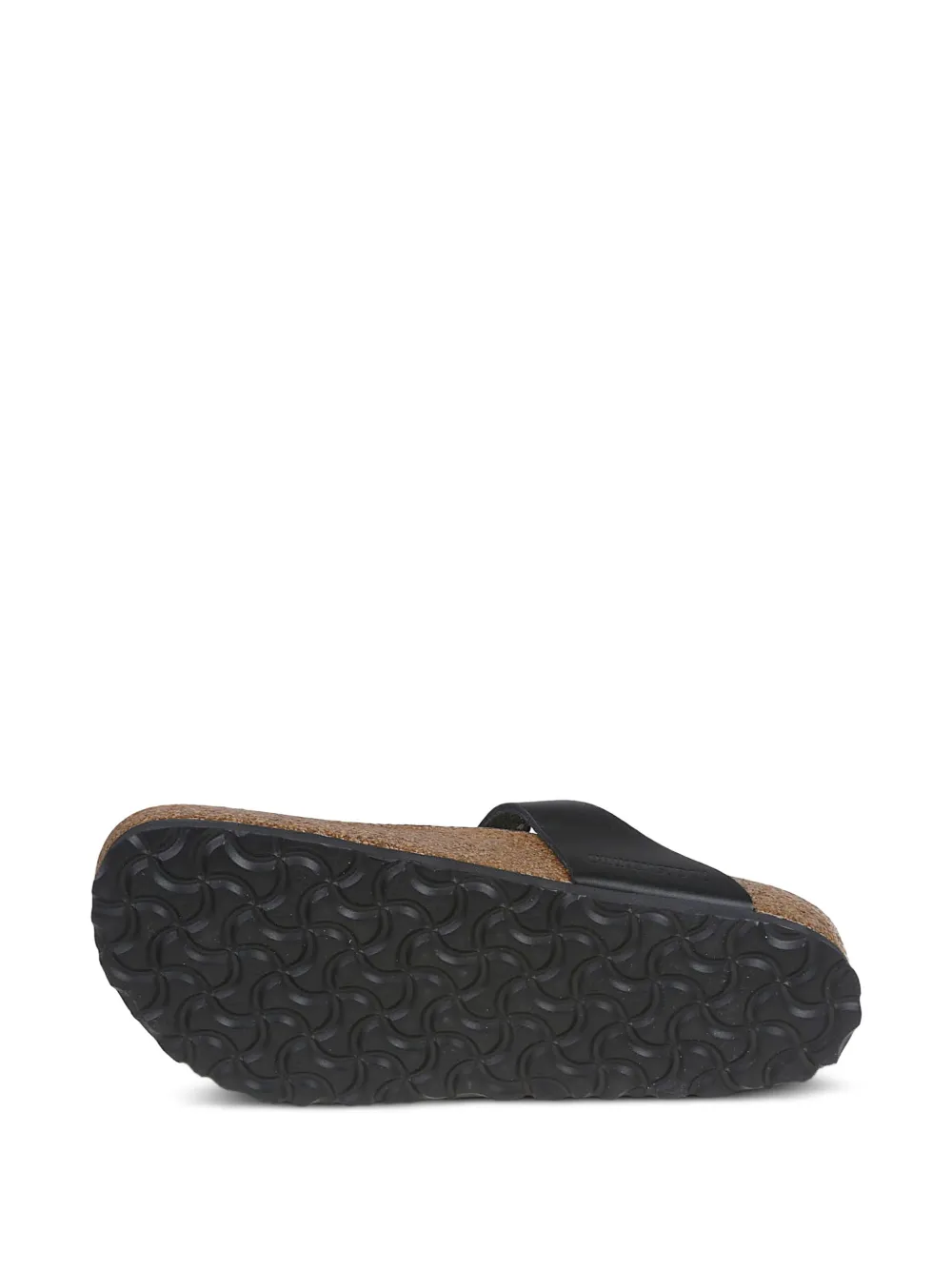 Birkenstock Gizeh leren sandalen met gesp Zwart
