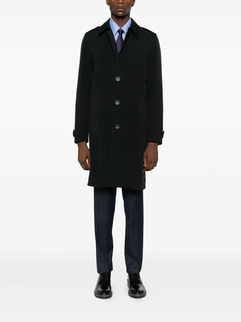 Herno buttoned single-breasted coat | Single Breasted Coats | Image 2