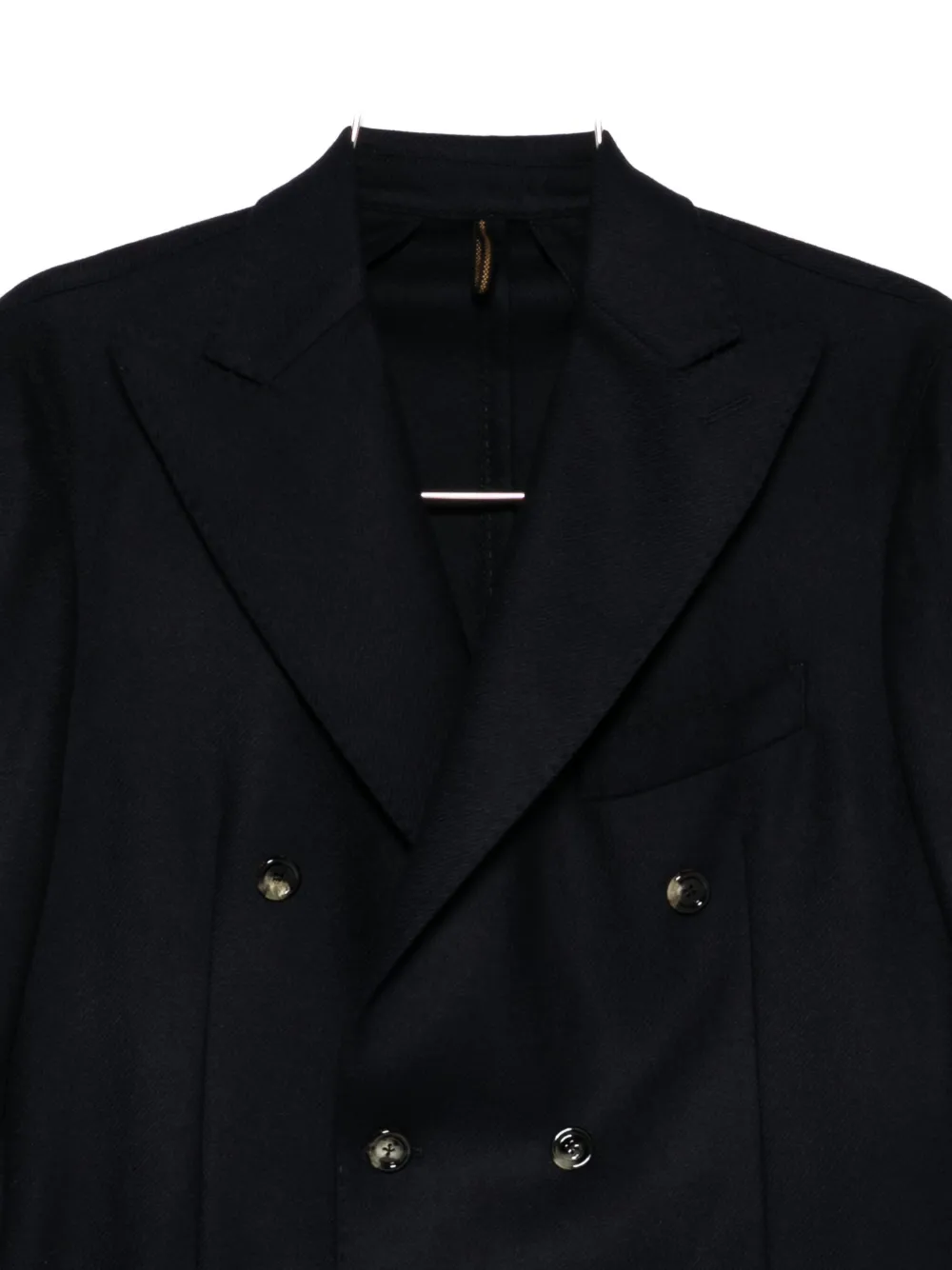 Dell'oglio Double-breasted Blazer In Black