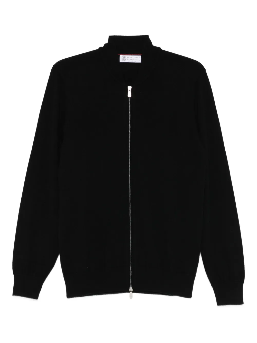 Brunello Cucinelli cárdigan tejido con cierre | negro | Image 1