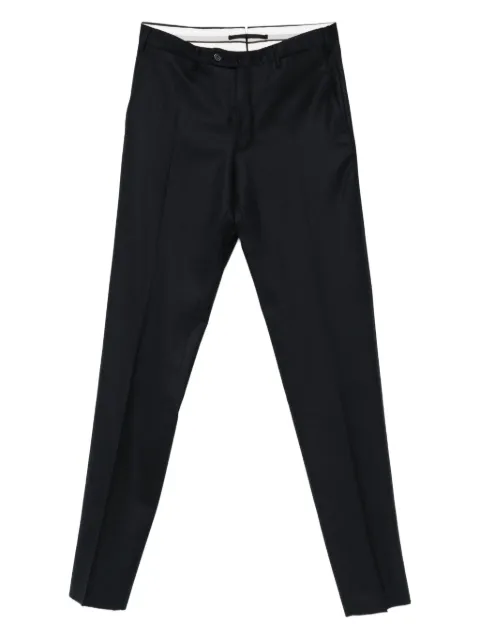 Incotex pressed-crease trousers