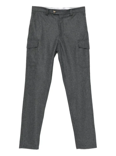 Brunello Cucinelli pantalones cargo con bolsillos