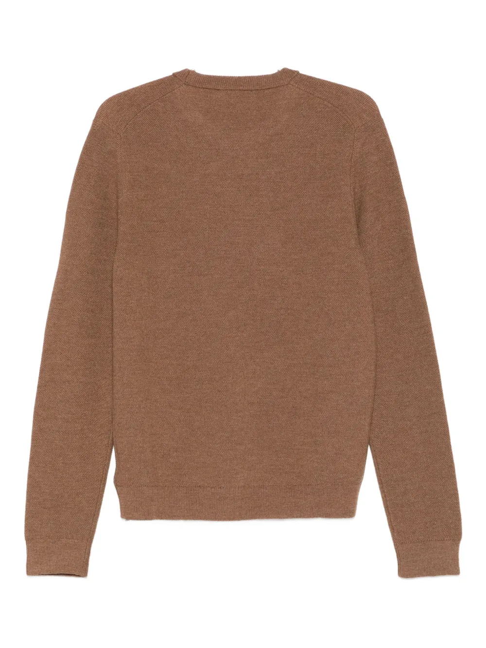 Zanone Trui met ronde hals - Bruin