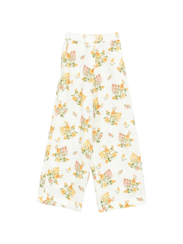 Agua by Agua Bendita Tota Cordillera Trousers in White