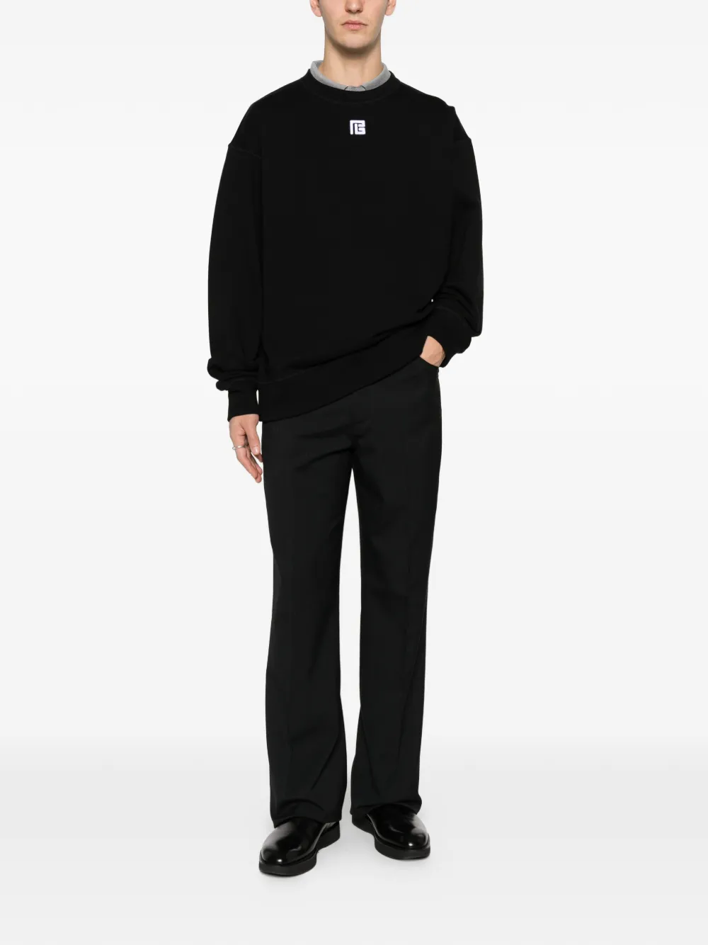 Balmain PB-embroidered sweatshirt | Sweatshirts | Image 2