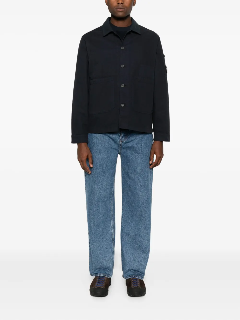 C.P. Company buttoned patch-pocket jacket | Shirt Jackets | Image 2