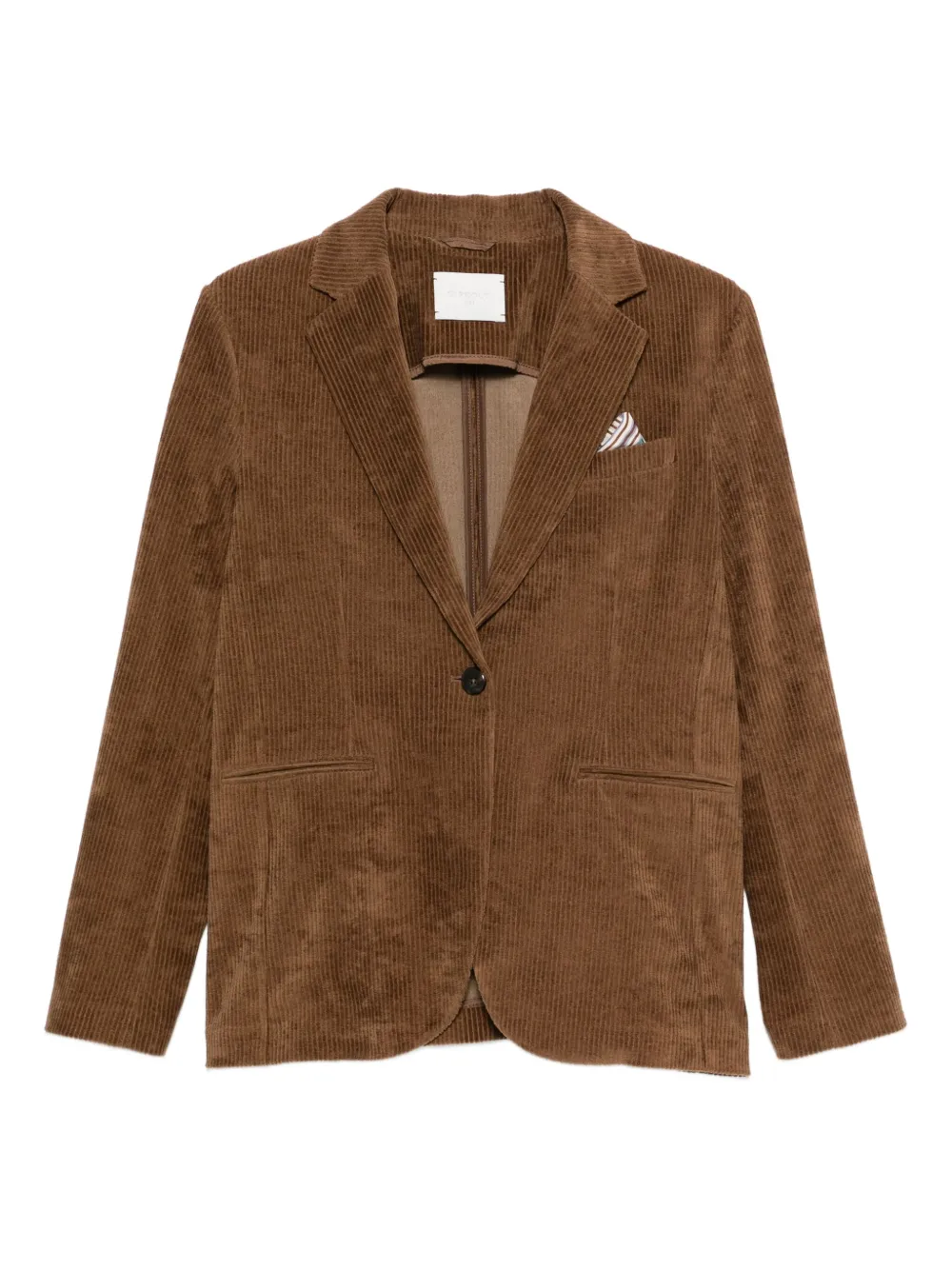 Circolo 1901 corduroy blazer | Brown | Image 1