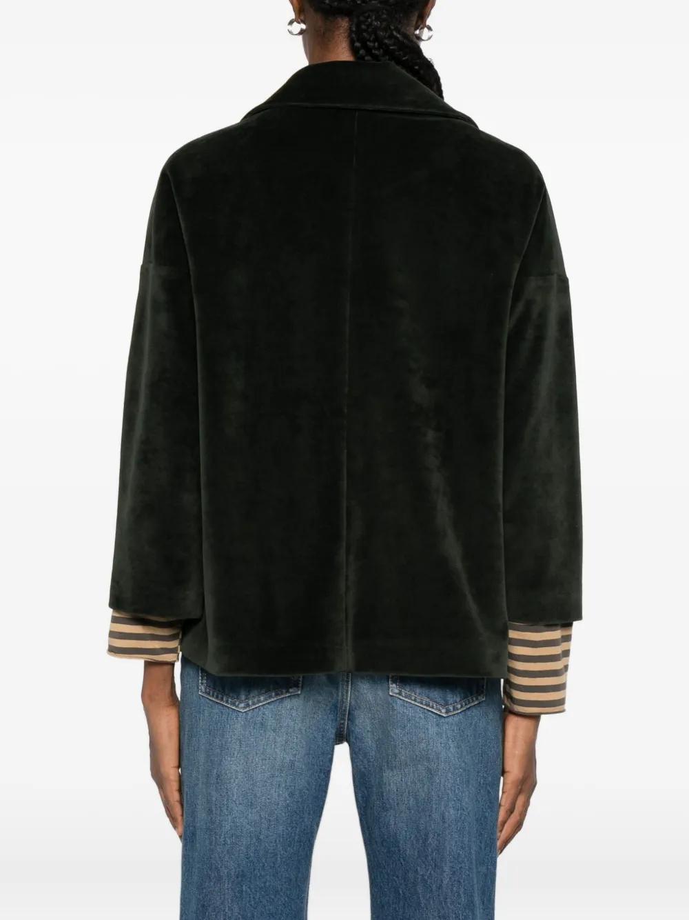 Circolo 1901 Blazer met enkele rij knopen Groen