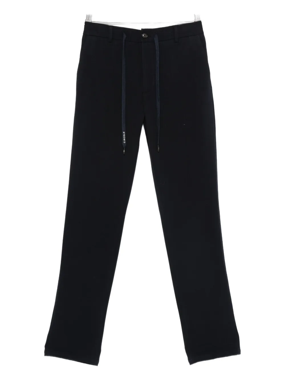 Circolo 1901 drawstring-waist trousers | Black | Image 1