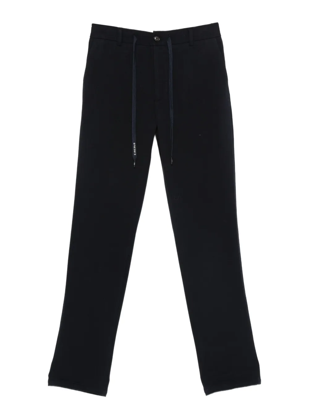 Circolo 1901 drawstring-waist trousers | Black | Image 1