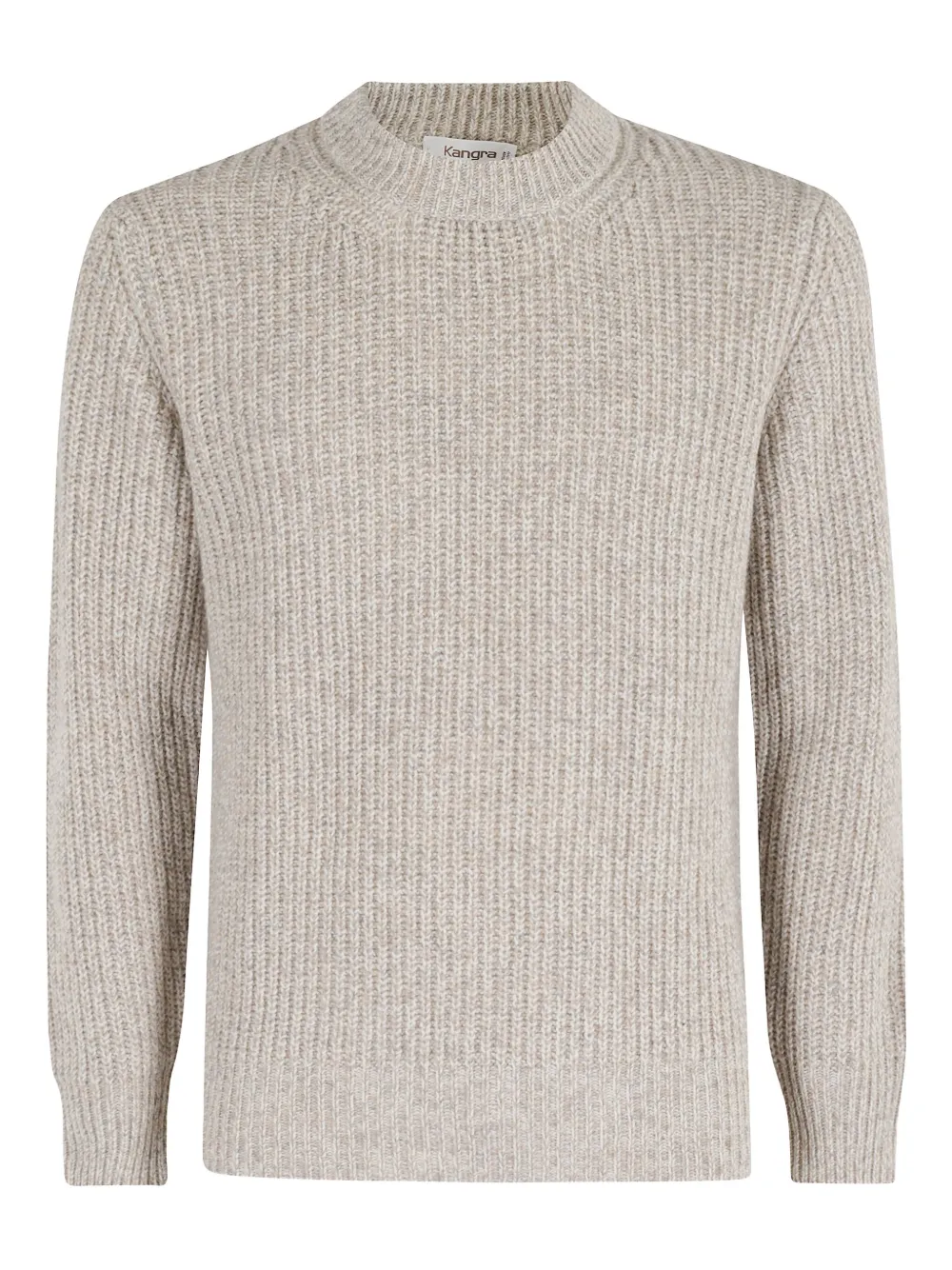 Kangra Cashmere Ribbed Sweater In Neutral