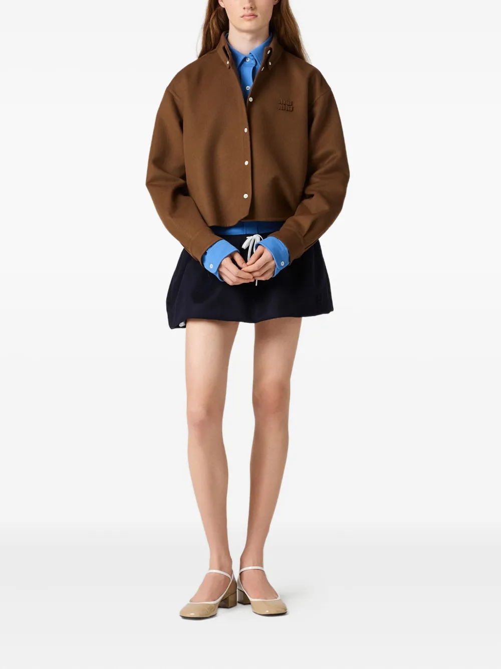 Miu Miu Double cashmere shirt | قمصان | Image 2