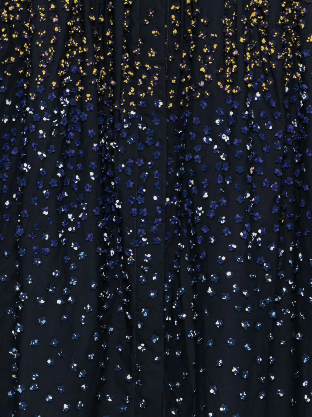 Mii Sequin-embellished Skirt In Blue
