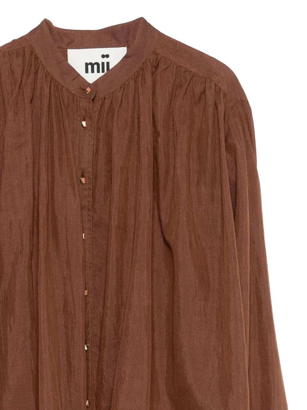 Mii Nathalie Shirt In Brown