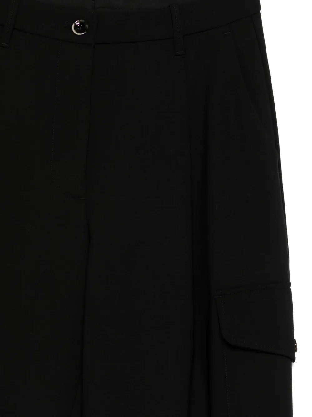 Nine In The Morning Wool-blend Pants In Black