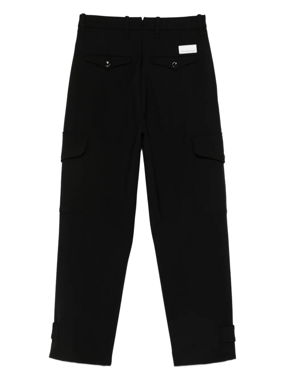 Nine In The Morning wool-blend pants - Zwart