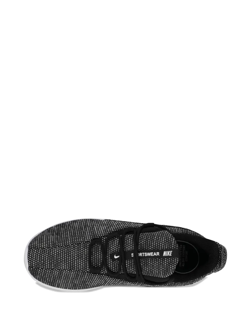Nike speckled-fabric sneakers Grey