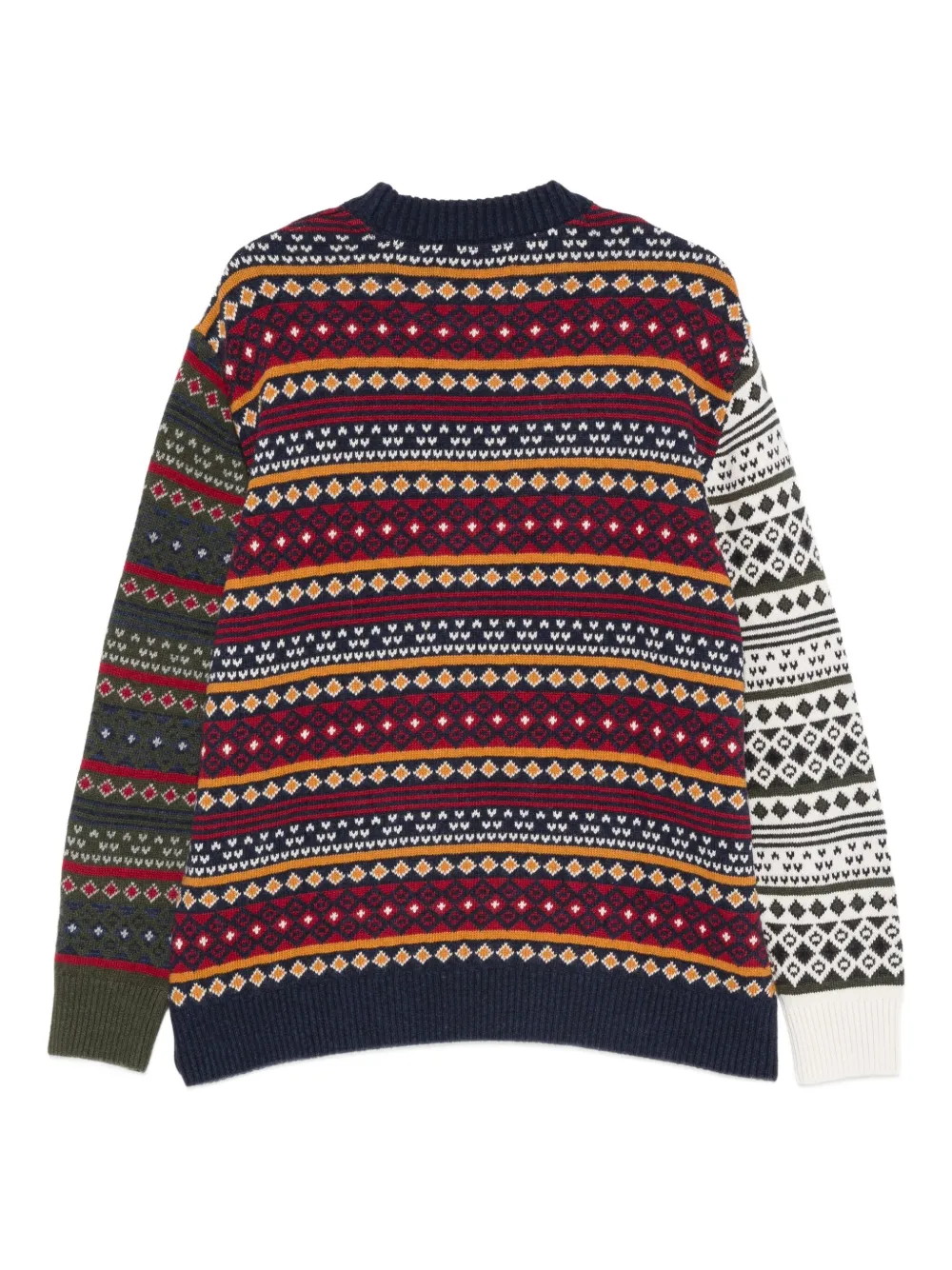 Barbour International Fair Isle trui - Blauw