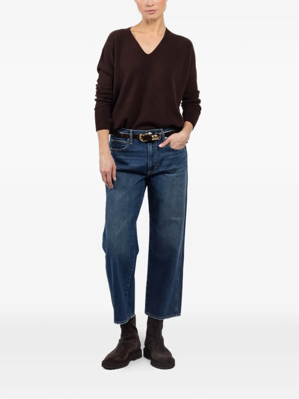 AMO button-fastening jeans - Blauw