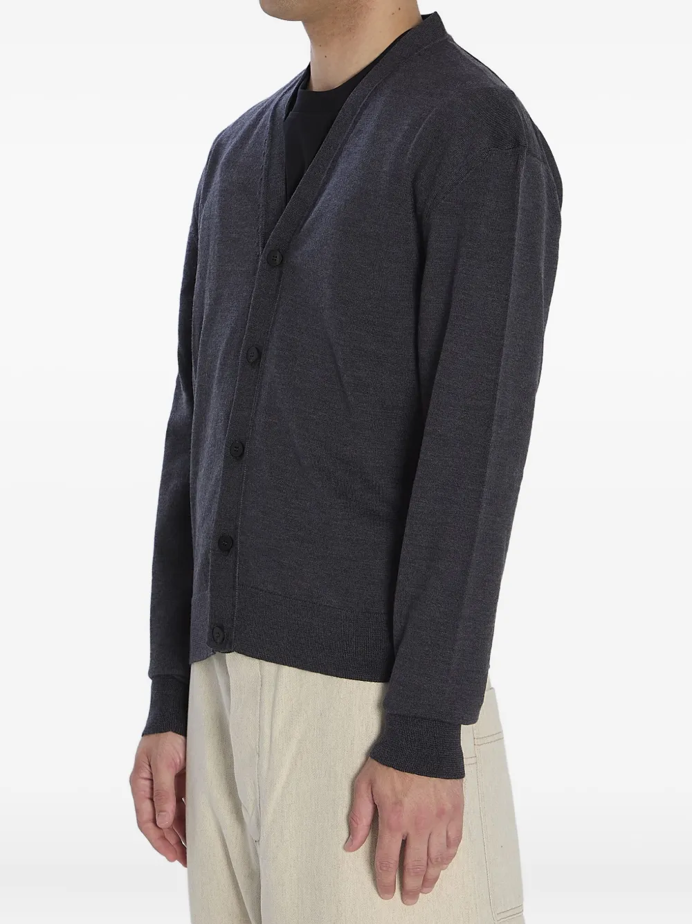 Jacquemus embroidered-logo ribbed cardigan | Cardigans | Image 2