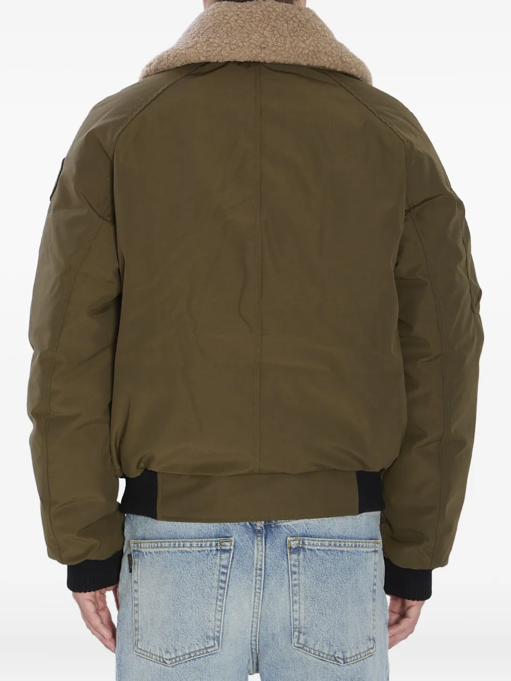 Canada Goose Men Chilliwack Aviator Bomber Jacket In Green