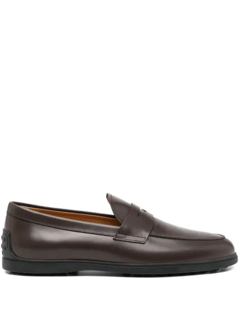 Tod's leather loafers
