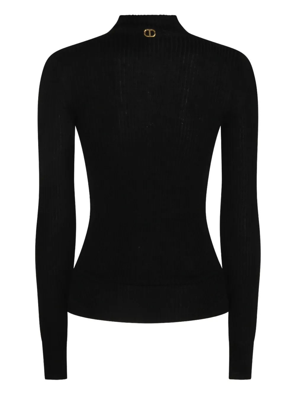 TWINSET ribbed high-neck sweater | Knitted Tops | Image 2