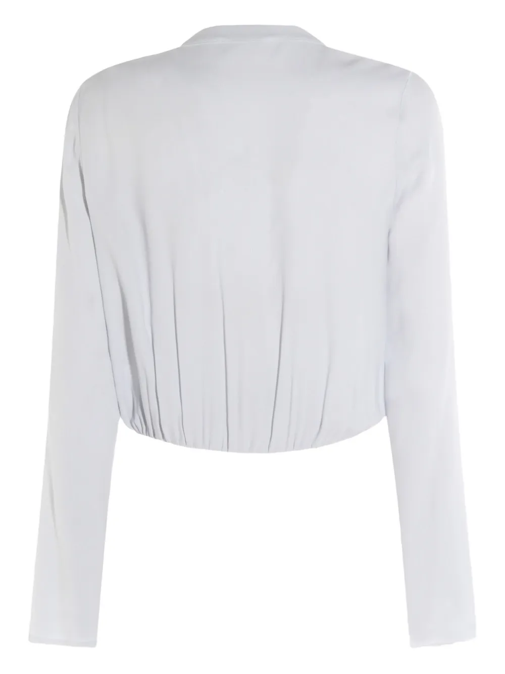 Elisabetta Franchi chain-tassel detail blouse - STARLIGHT