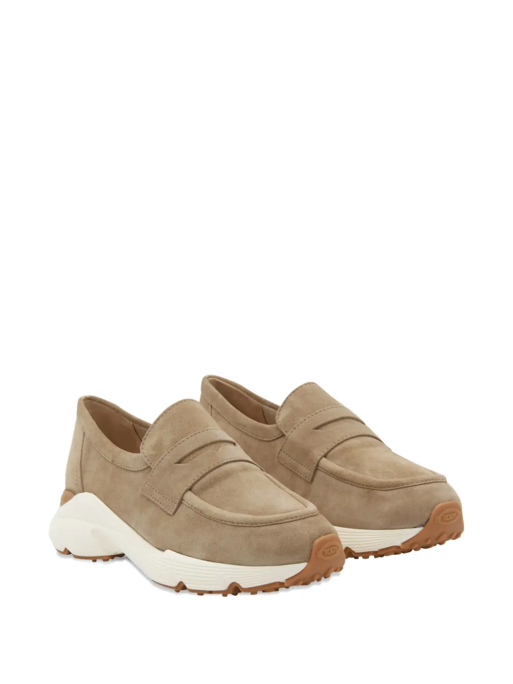 Tod's suede sneakers Neutrals