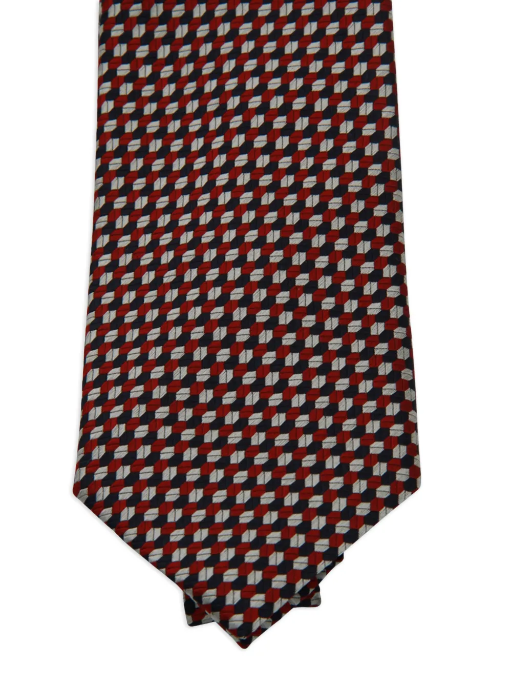 Zegna geometric-pattern tie | Image 2