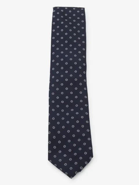 Zegna cravate à fleurs