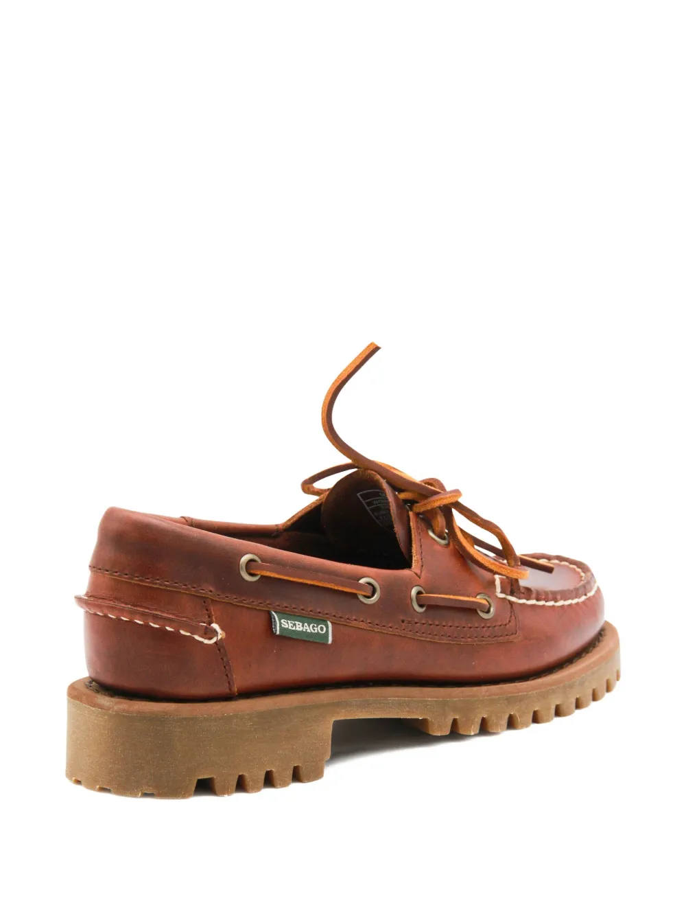 Sebago Ranger leren bootschoenen Bruin
