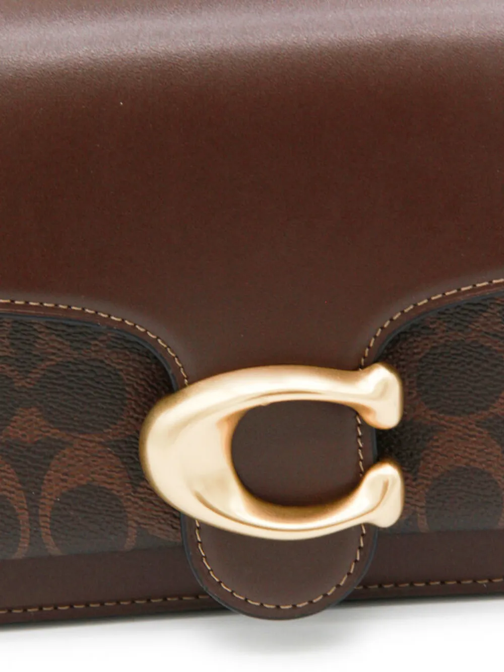 Coach Tabby 26 logo-plaque Shoulder Bag | Brown | FARFETCH