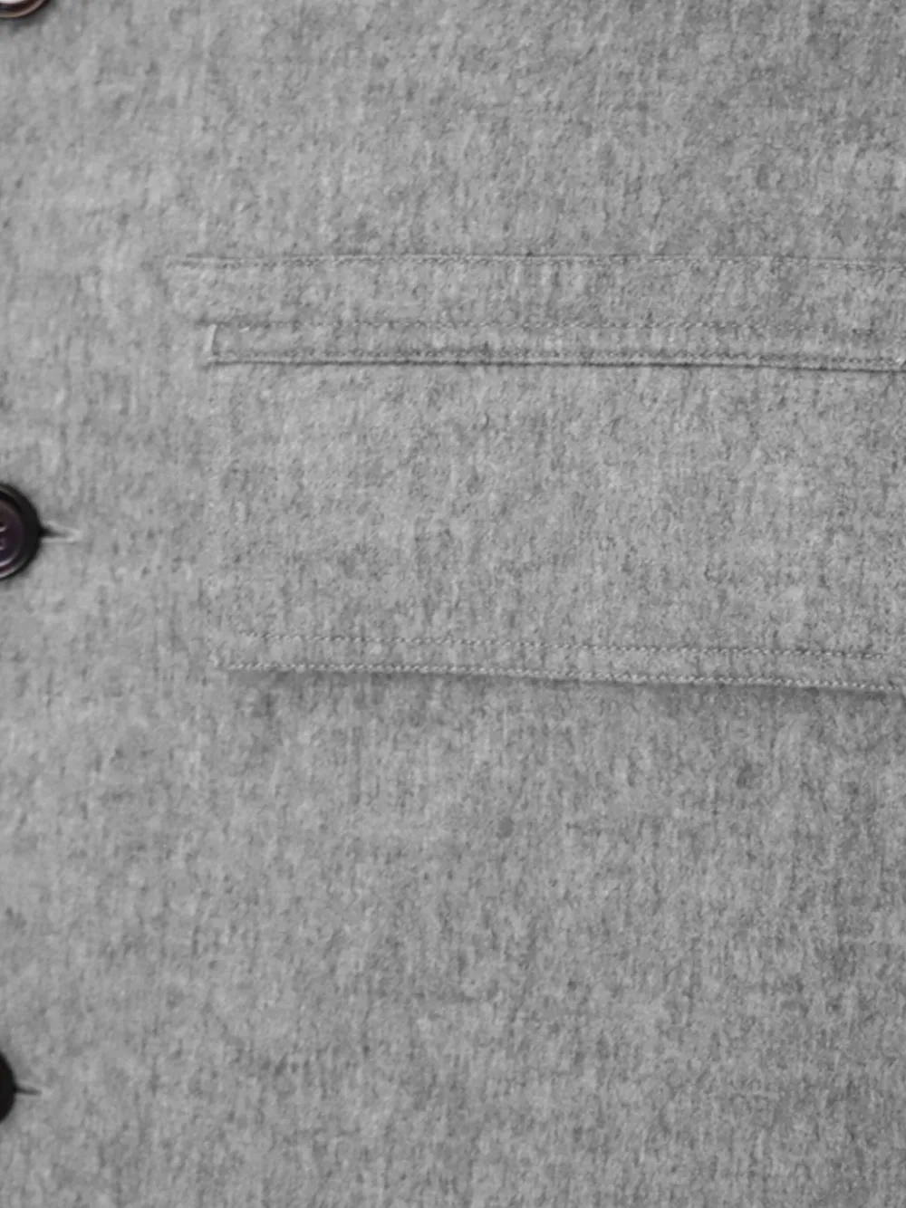 Zegna Kasjmier jack met dubbele zak Grijs