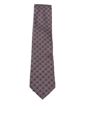 TOM FORD Polka dot-pattern Silk Tie | Purple | FARFETCH