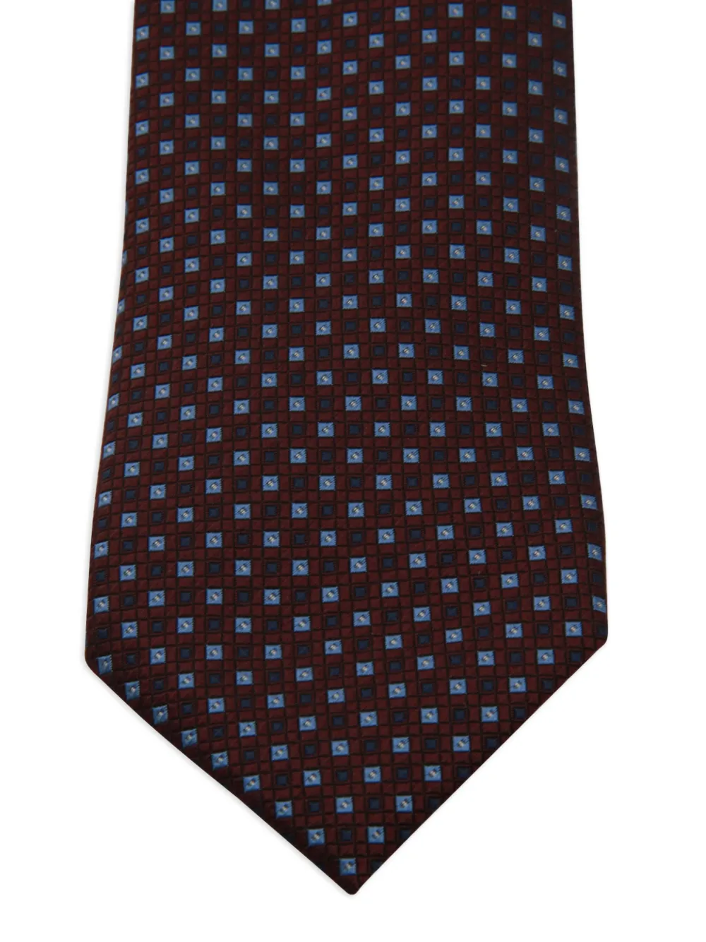 Zegna geometric-pattern tie | Image 2