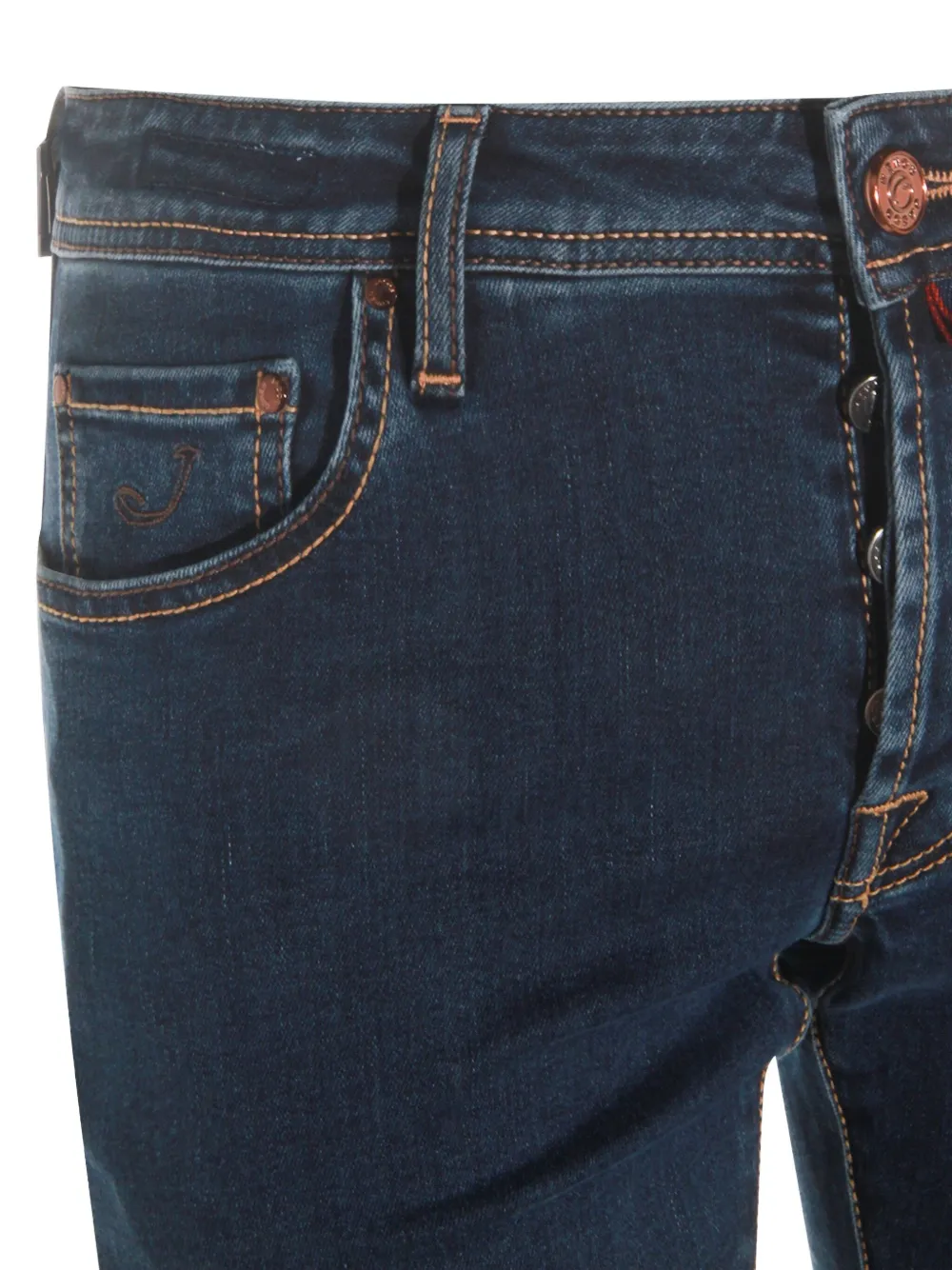 Jacob Cohen Button-fly Jeans In Blue