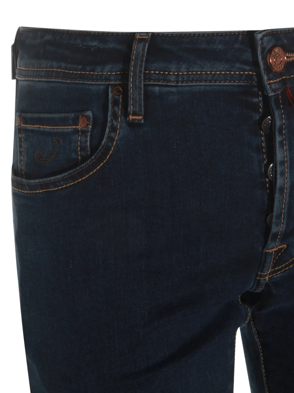Jacob Cohen Button-fly Jeans In Blue
