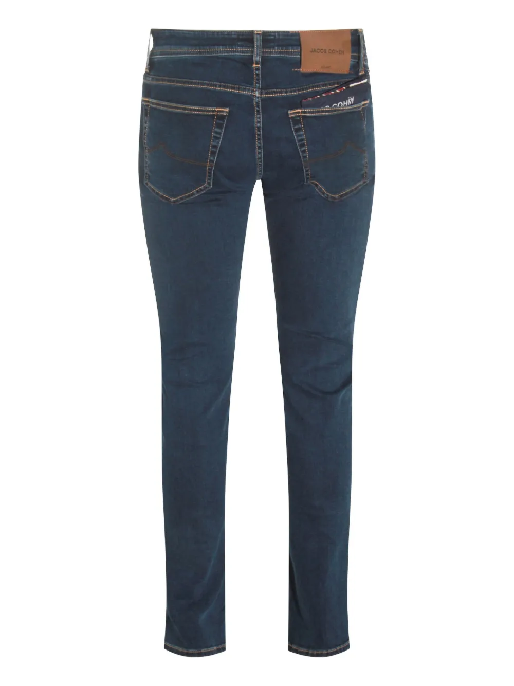 Jacob Cohën Jeans met knoop- en ritssluiting - Blauw