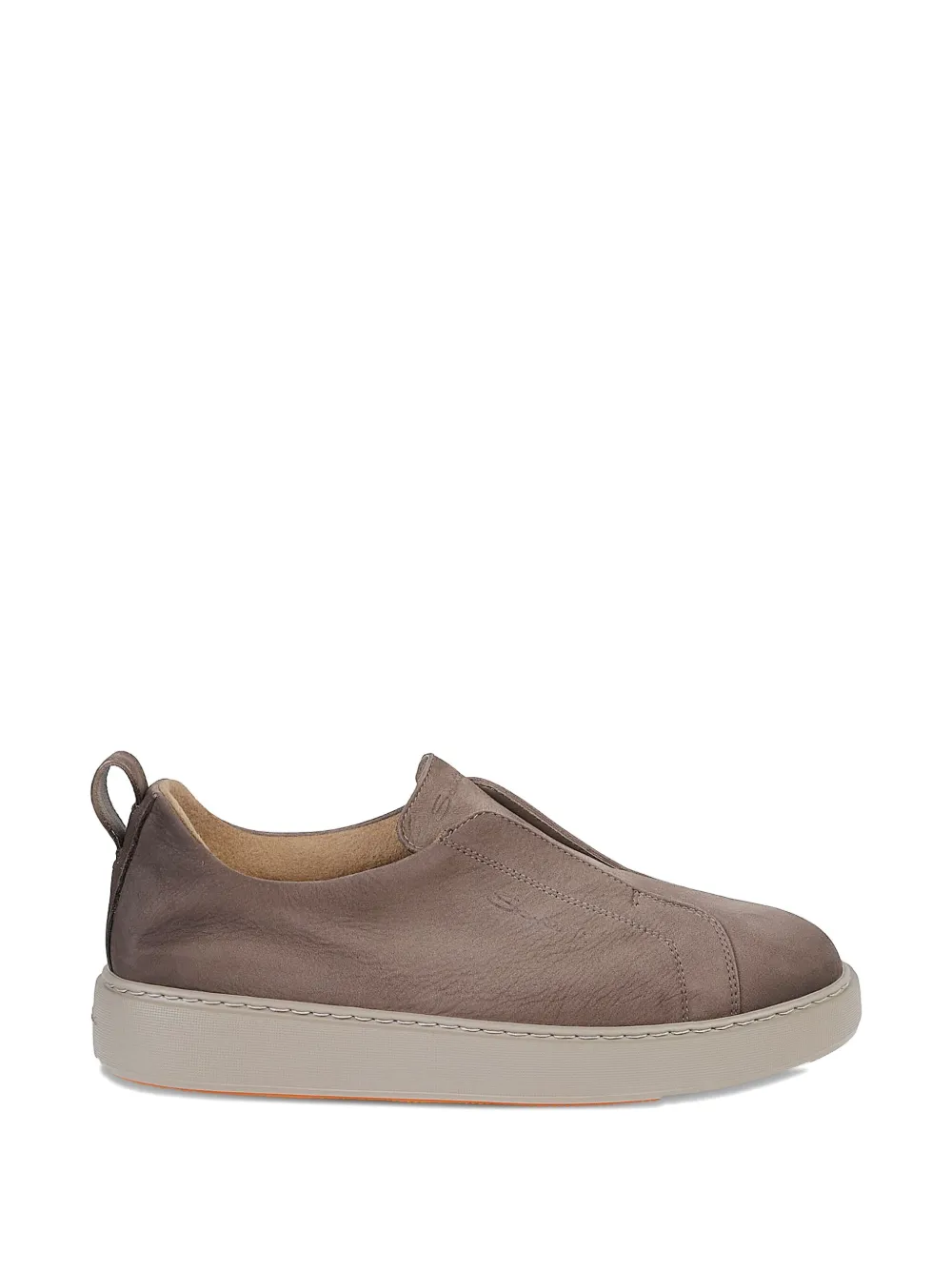 Santoni slip-on suede boots Bruin
