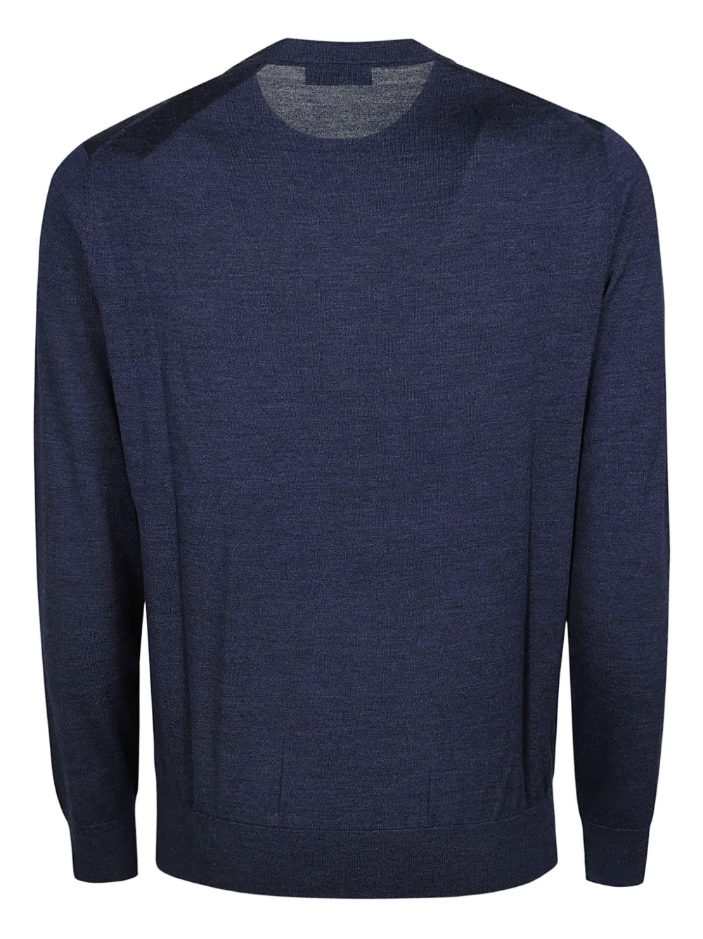 Ballantyne Crew-neck Wool Sweater In Blue