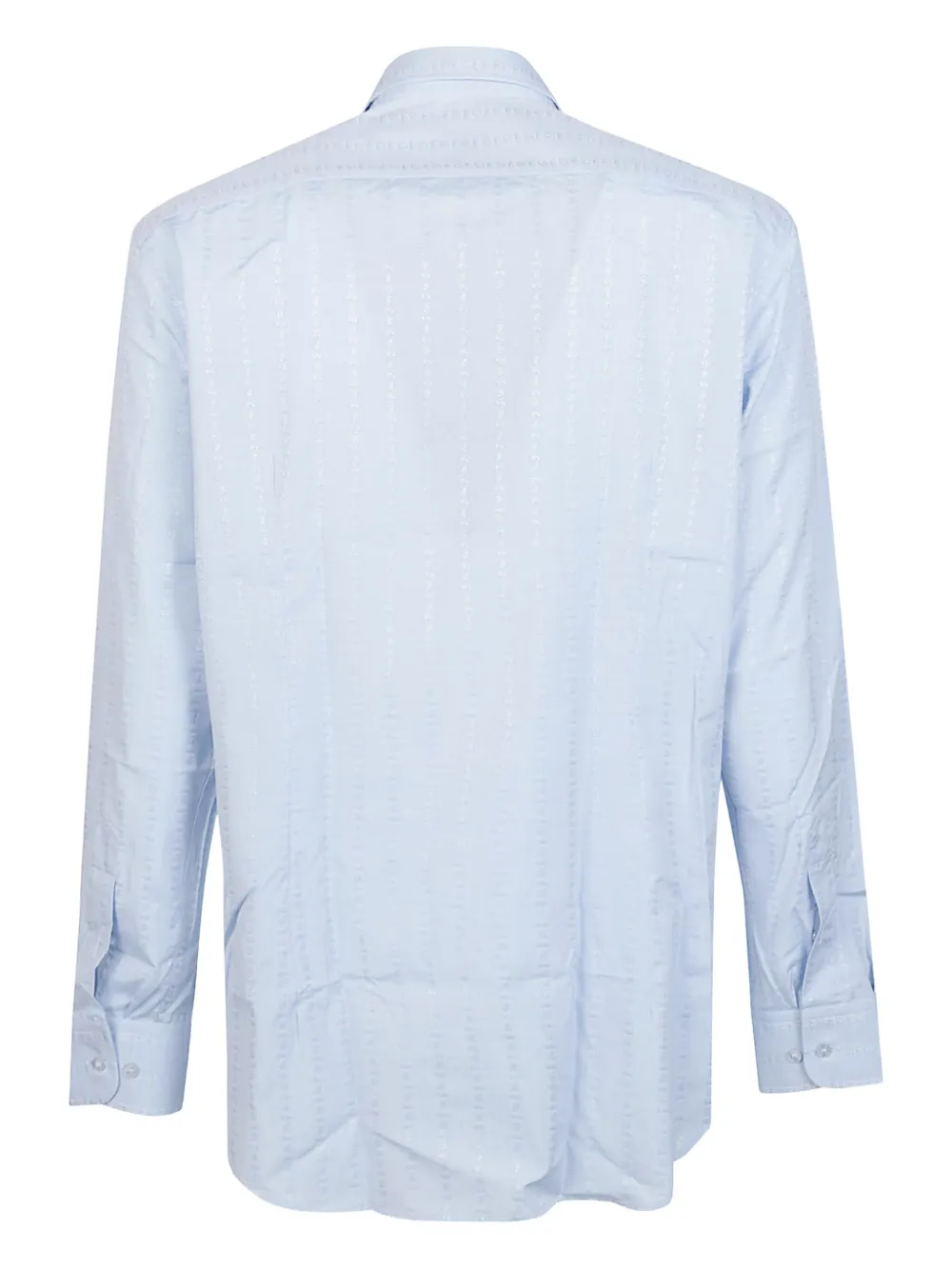 ETRO Gestreept katoenen overhemd - Blauw